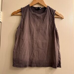 Target Universal Thread Brown‎ Ombre Cropped Tank XS Womens Girls Teen